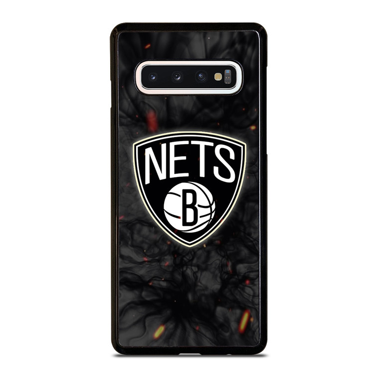 BROOKLYN NETS BASKETBALL NBA FIRE Samsung Galaxy S10 Case Cover