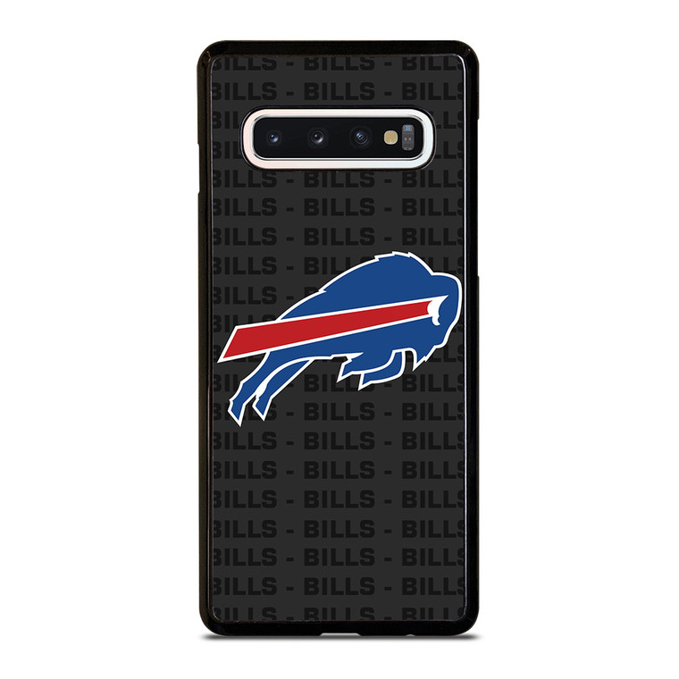 BUFFALO BILLS FOOTBALL TEXT Samsung Galaxy S10 Case Cover