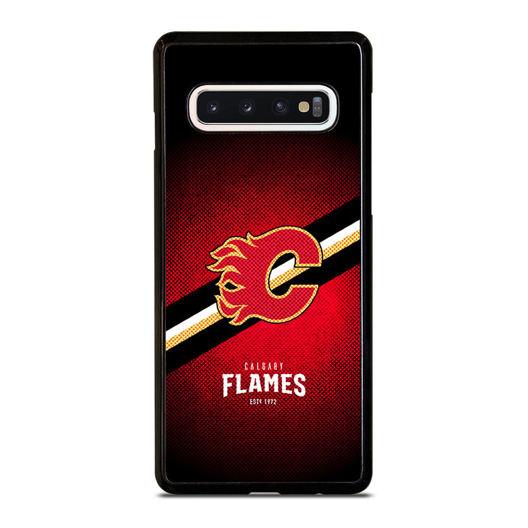 CALGARY FLAMES NHL HOCKEY Samsung Galaxy S10 Case Cover