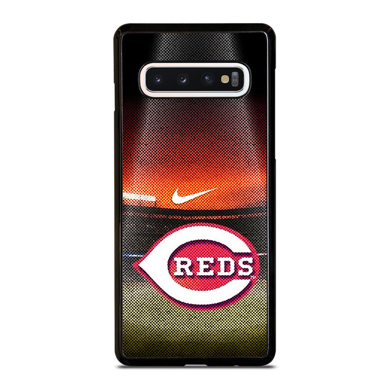 CINCINNATI RED MLB BASEBALL LOGO Samsung Galaxy S10 Case Cover