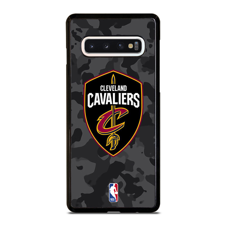 CLEVELAND CAVALIERS BLACK CAMO Samsung Galaxy S10 Case Cover