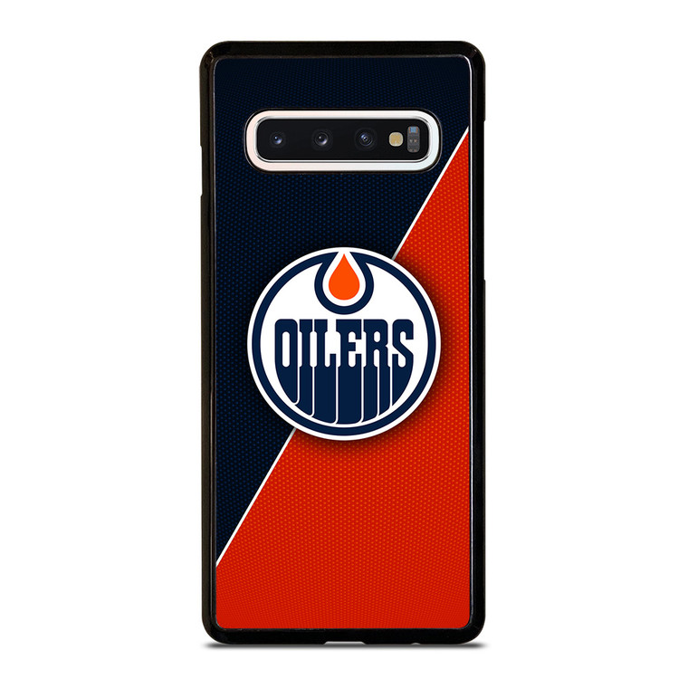 EDMONTON OILERS NHL HOCKEY LOGO Samsung Galaxy S10 Case Cover