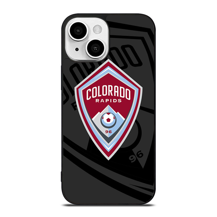 COLORADO RAPIDS MLS BLACK iPhone 13 Mini Case Cover