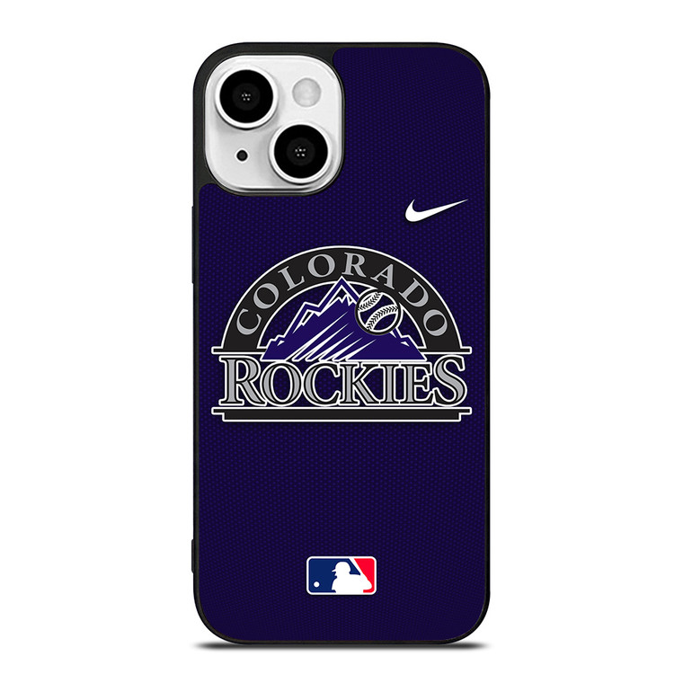 COLORADO ROCKIES MLB BASEBALL NIKE iPhone 13 Mini Case Cover
