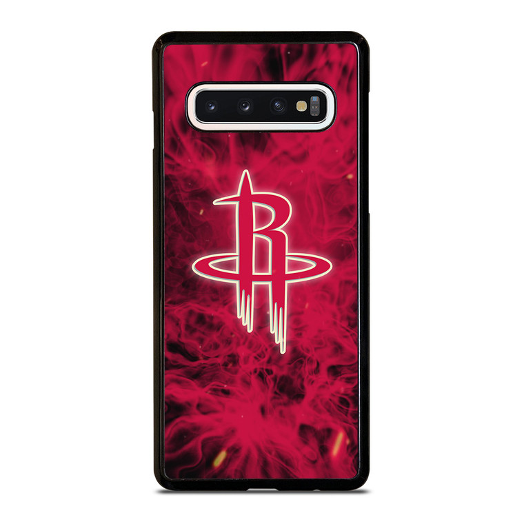 HOUSTON ROCKET BASKETBALL NBA FIRE Samsung Galaxy S10 Case Cover