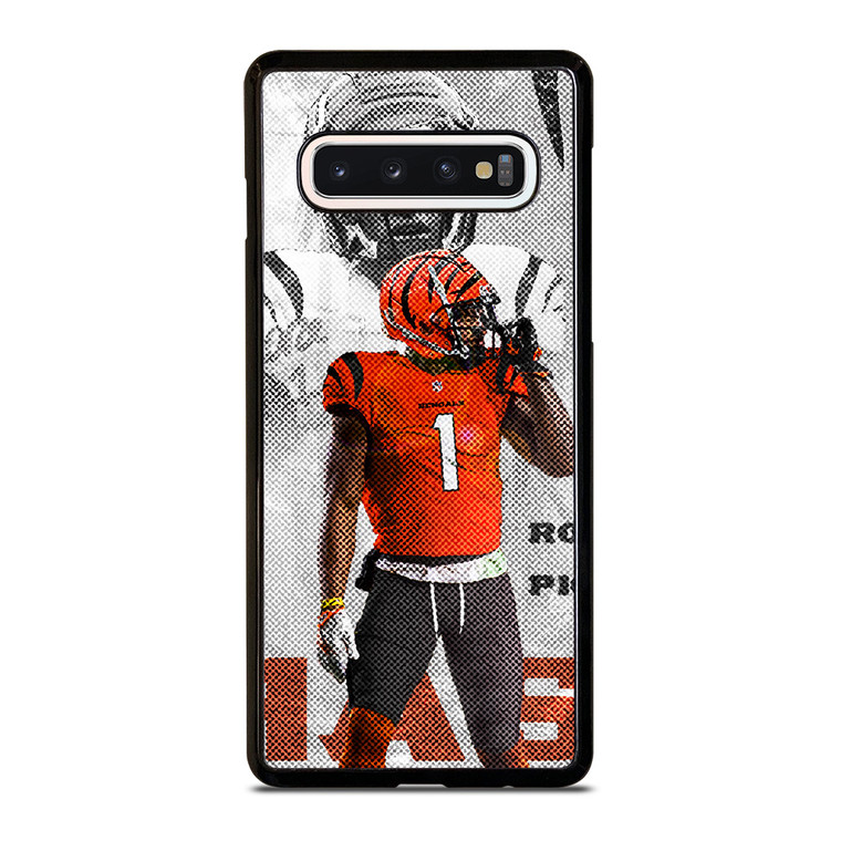 JAMARR CHASE CINCINNATI BENGALS NFL FOOTBALL Samsung Galaxy S10 Case Cover