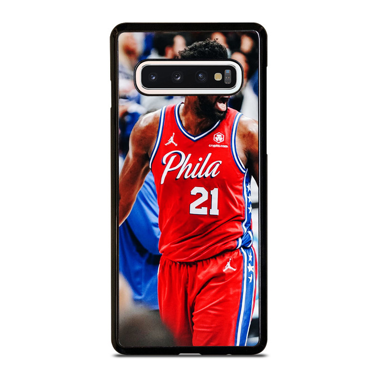 JOEL EMBIID PHILADELPHIA SIXERS 3 Samsung Galaxy S10 Case Cover