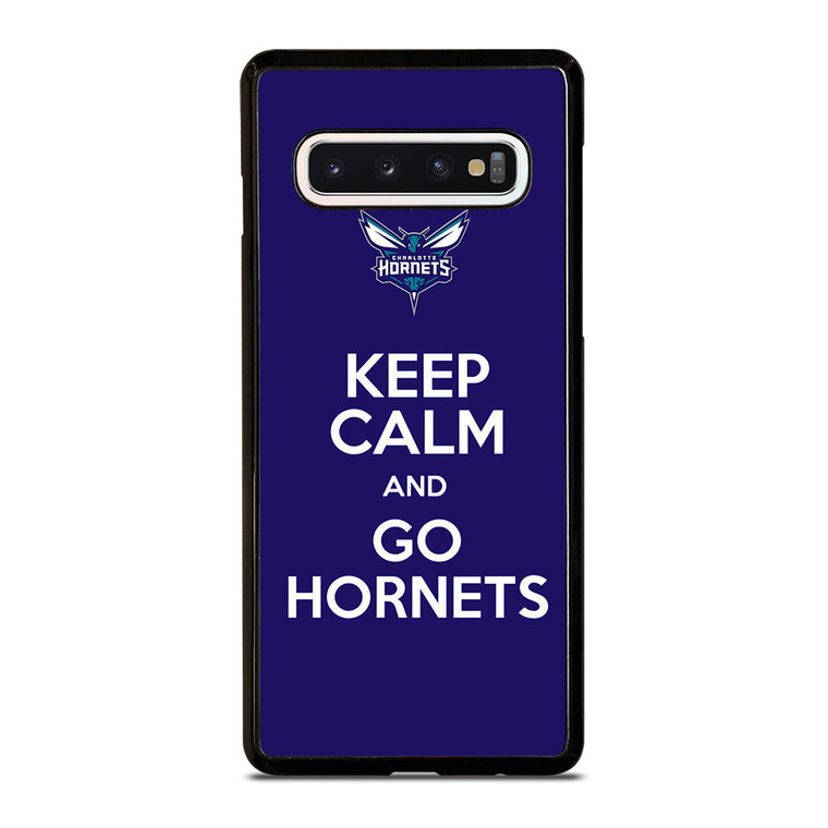 KEEP CALM AND GO CHARLOTTE HORNETS Samsung Galaxy S10 Case Cover