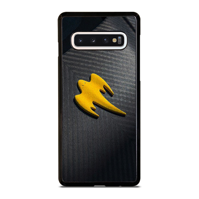 KOENIGSEGG GHOST CAR LOGO YELLOW Samsung Galaxy S10 Case Cover KOENIGSEGG GHOST CAR LOGO YELLOW Samsung Galaxy S10 Case Cover