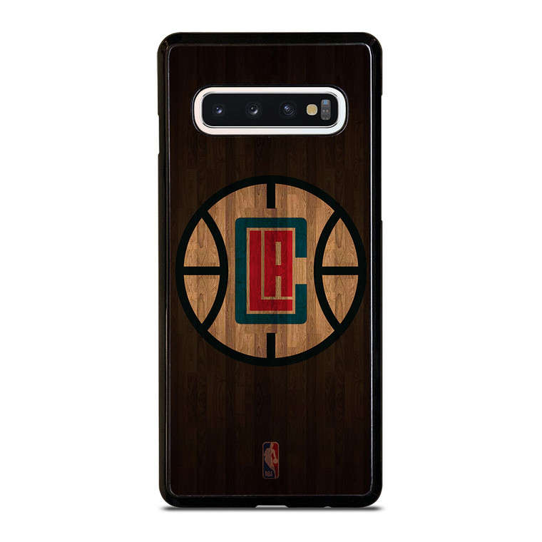 LOS ANGELES CLIPPERS BASKETBALL COURT NBA Samsung Galaxy S10 Case Cover