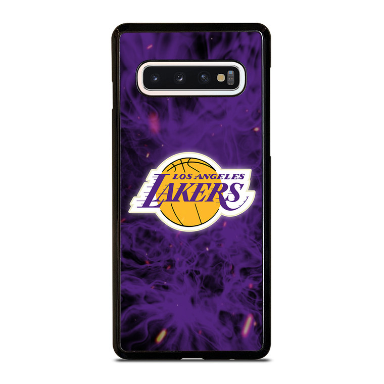 LOS ANGELES LAKERS BASKETBALL NBA FIRE Samsung Galaxy S10 Case Cover