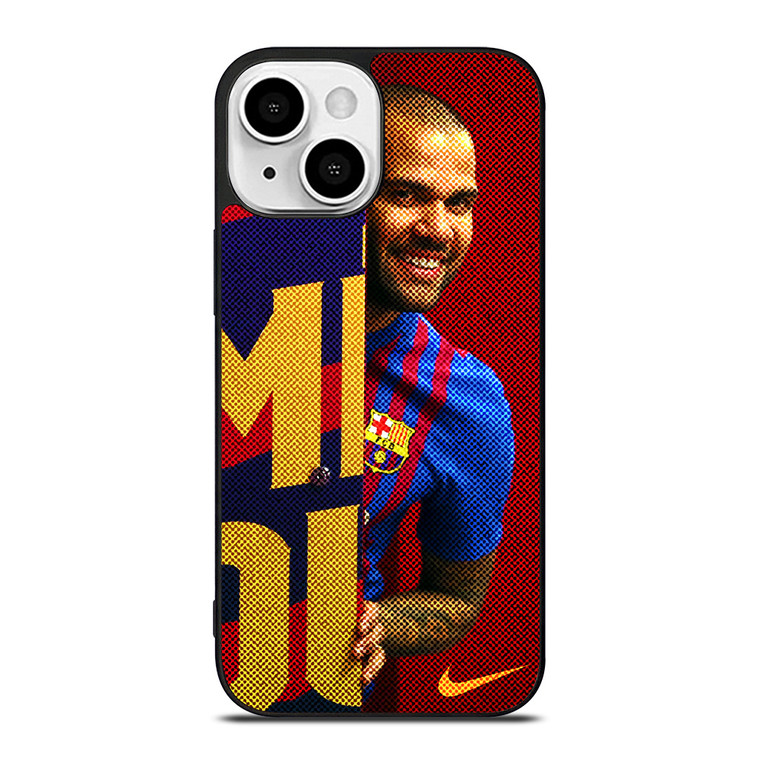 DANI ALVES FC BARCELONA NIKE iPhone 13 Mini Case Cover