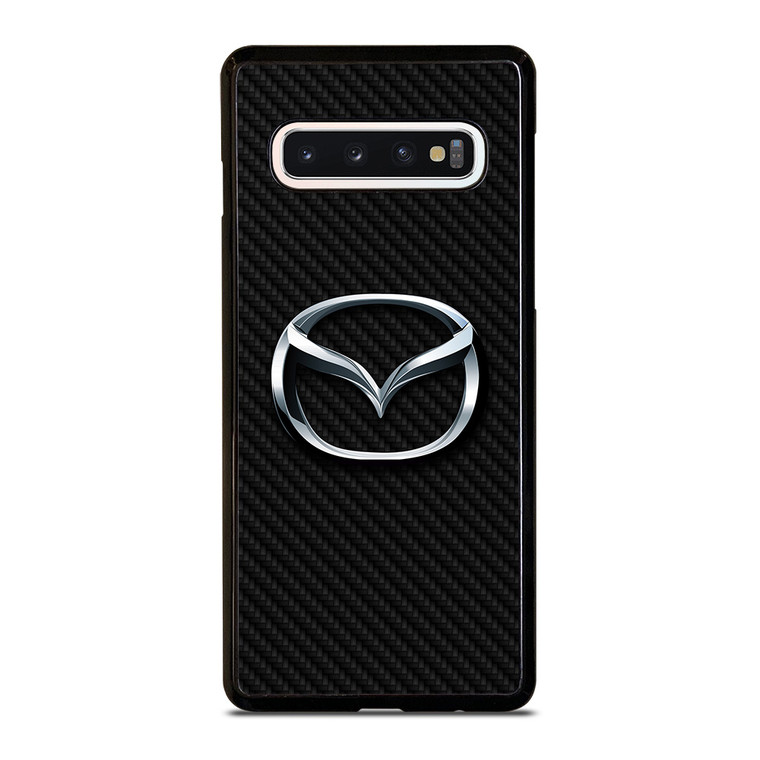 MAZDA MOTORS CARBON FIBER Samsung Galaxy S10 Case Cover
