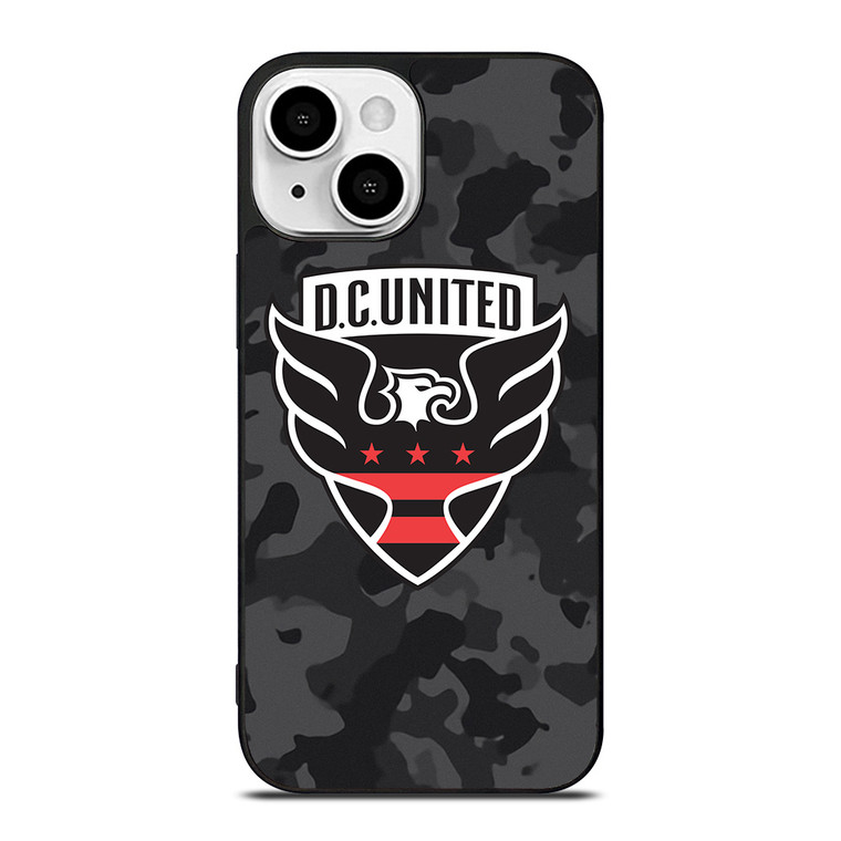 DC UNITED MLS BLACK CAMO iPhone 13 Mini Case Cover