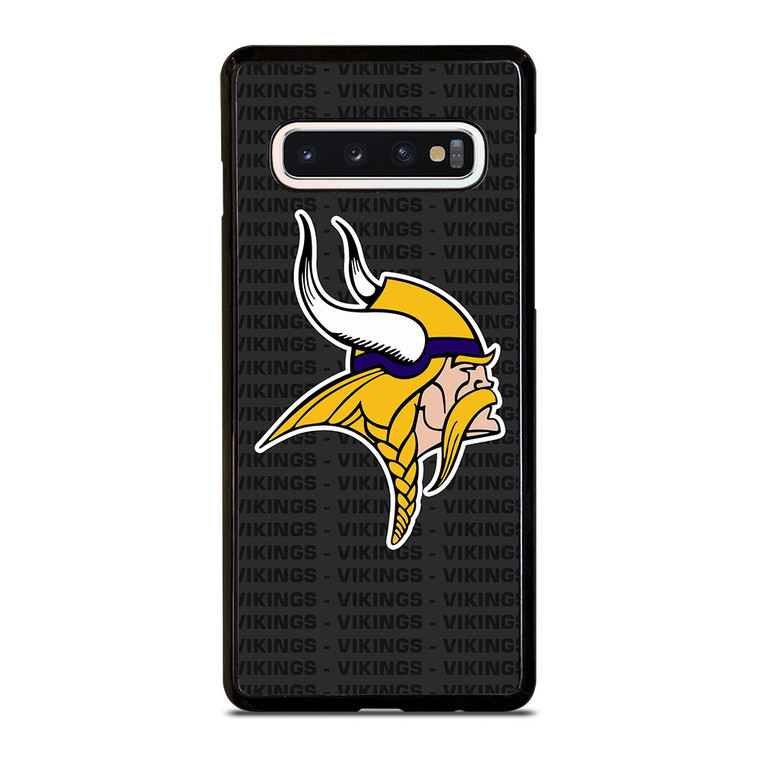MINNESOTA VIKINGS FOOTBALL TEXT Samsung Galaxy S10 Case Cover