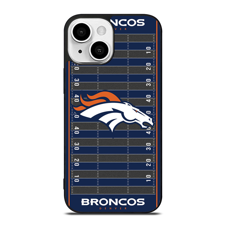DENVER BRONCOS FOOTBALL FIELD iPhone 13 Mini Case Cover