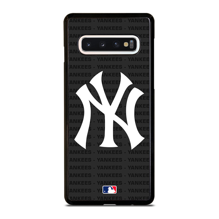 NEW YORK YANKEES BASEBALL BLACK Samsung Galaxy S10 Case Cover