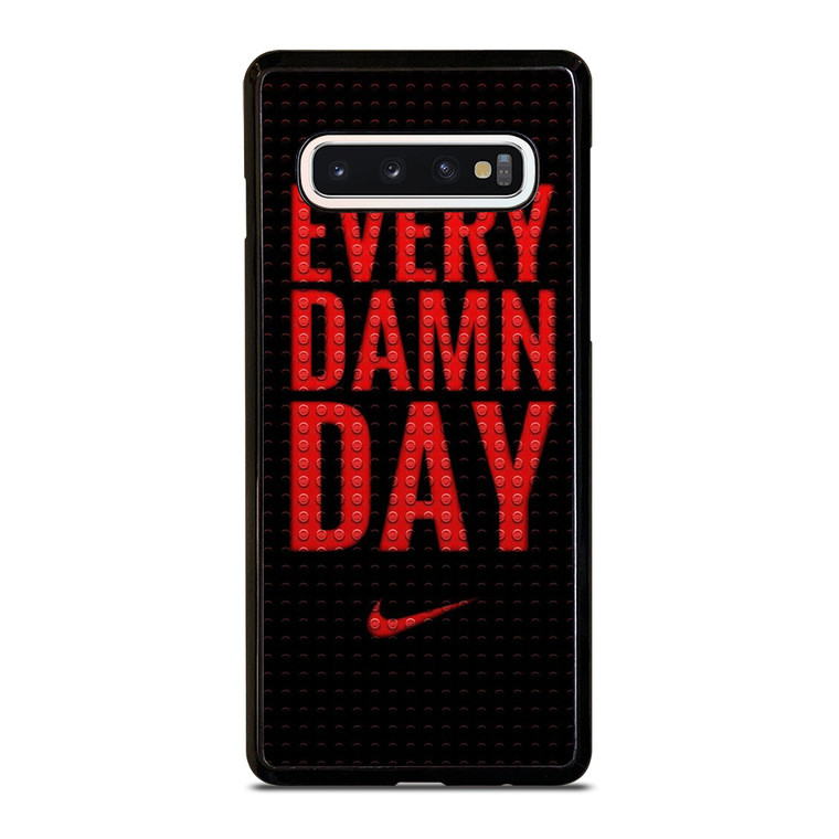 NIKE SWOOSH EVERY DAMN DAY Samsung Galaxy S10 Case Cover