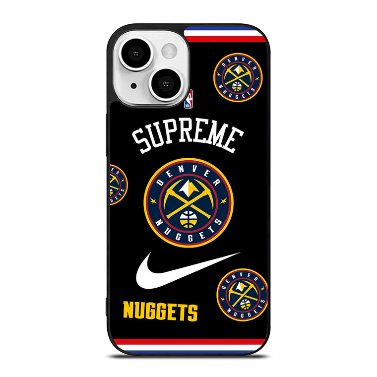 DENVER NUGGETS NBA X SUPREME NIKE iPhone 13 Mini Case Cover