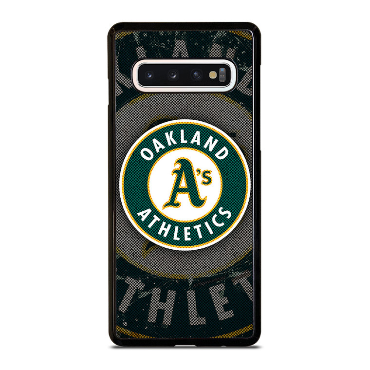 OAKLAND ATHLETICS MLB BASEBALL LOGO 2 Samsung Galaxy S10 Case Cover