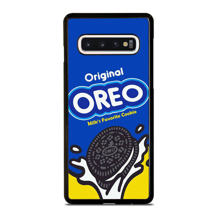 OREO CHOCOLATE MILK COOKIES Samsung Galaxy S10 Case Cover