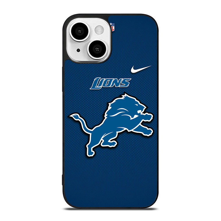 DETROIT LIONS NFL FOOTBALL NIKE iPhone 13 Mini Case Cover