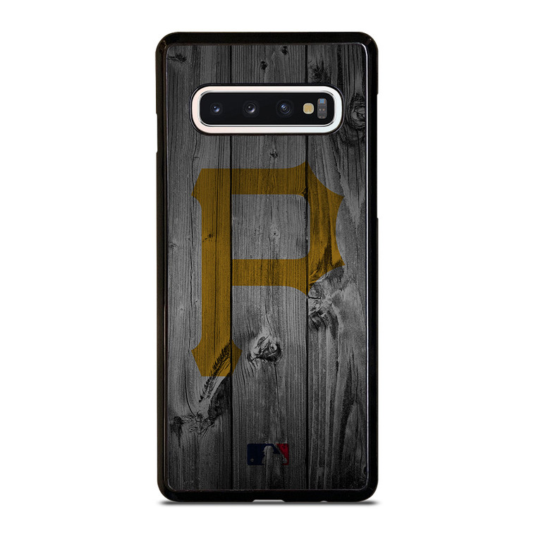PITTSBURGH PIRATES BASEBALL MLB WOOD LOGO Samsung Galaxy S10 Case Cover