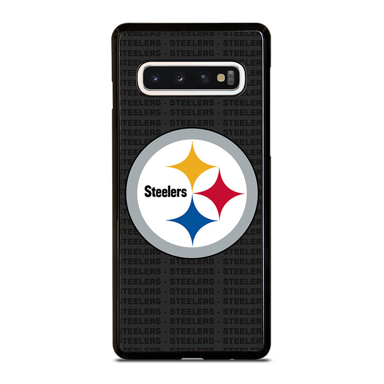 PITTSBURGH STEELERS FOOTBALL TEXT Samsung Galaxy S10 Case Cover