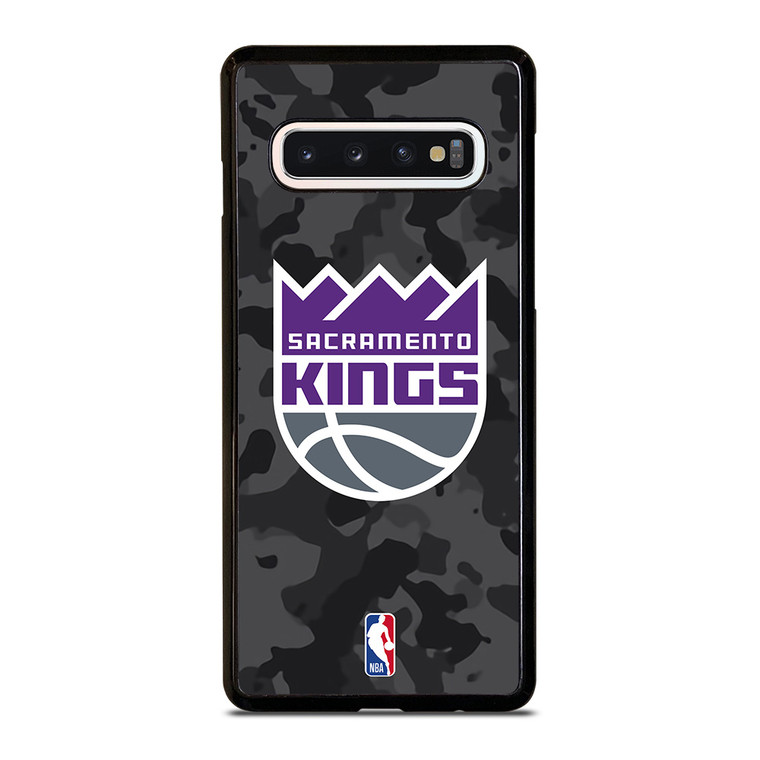 SACRAMENTO KINGS BLACK CAMO Samsung Galaxy S10 Case Cover