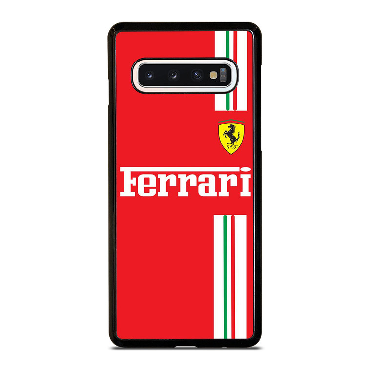 SCUDERIA FERRARI F1 STRIPE Samsung Galaxy S10 Case Cover