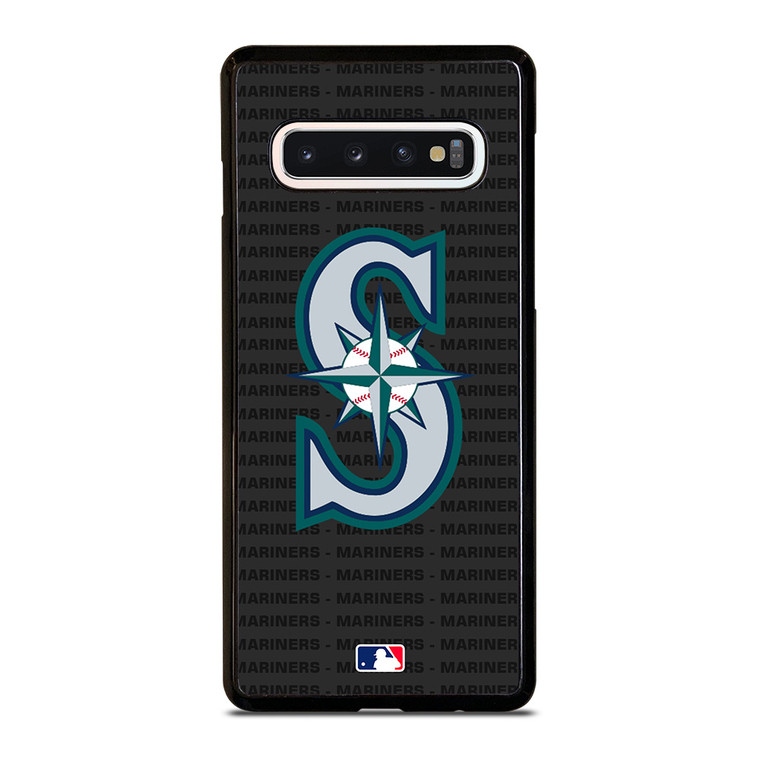 SEATTLE MARINERS BASEBALL BLACK Samsung Galaxy S10 Case Cover