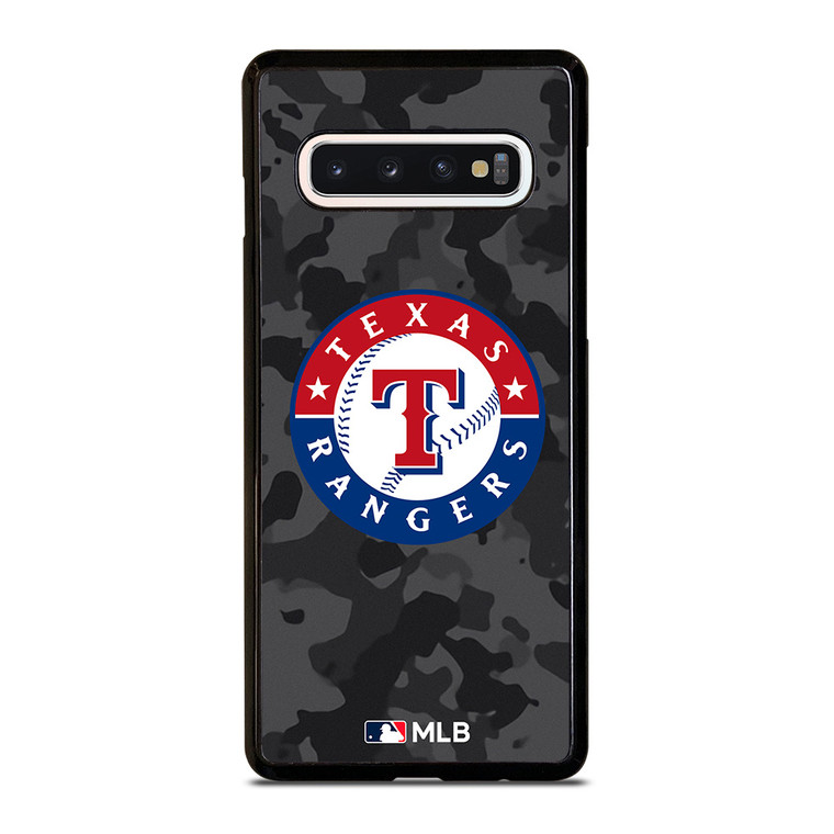 TEXAS RANGERS BASEBALL BLACK CAMO Samsung Galaxy S10 Case Cover