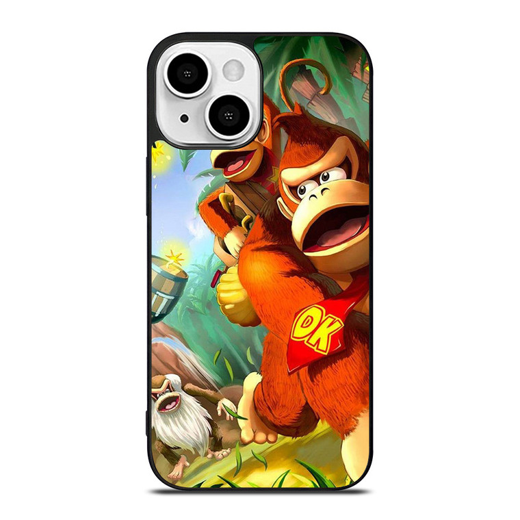 DONKEY KONG NINTENDO GAMES 4 iPhone 13 Mini Case Cover