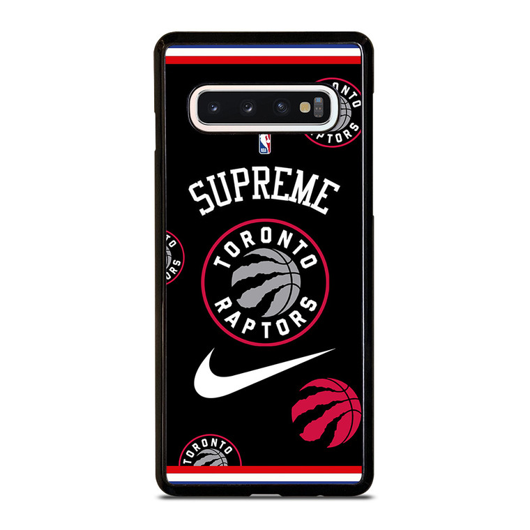TORONTO RAPTORS NBA X SUPREME NIKE Samsung Galaxy S10 Case Cover