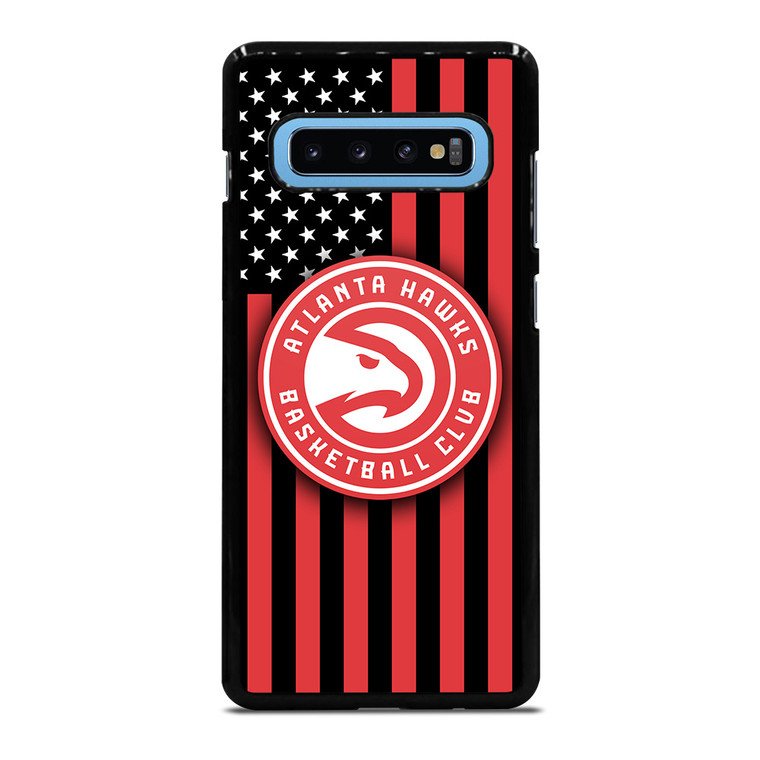 ATLANTA HAWKS NBA USA FLAG Samsung Galaxy S10 Plus Case Cover