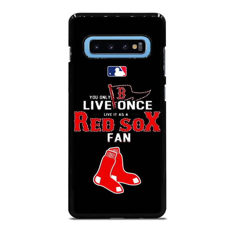BOSTON RED SOX MLB BASEBALL FANS Samsung Galaxy S10 Plus Case Cover