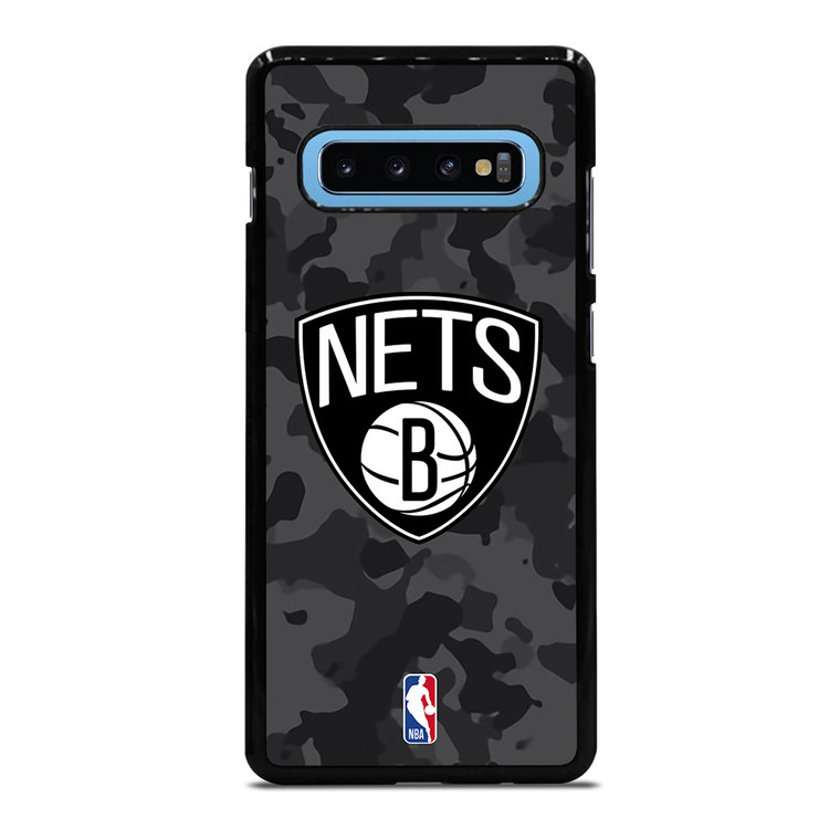 BROOKLYN NETS BLACK CAMO Samsung Galaxy S10 Plus Case Cover