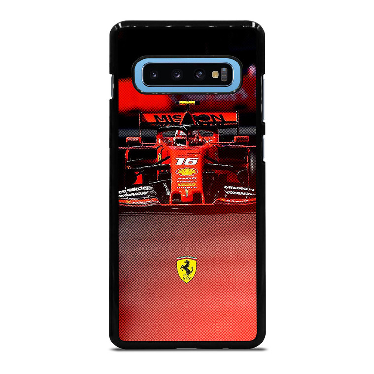 CHARLES LECLERC FERRARI FORMULA ONE F1 Samsung Galaxy S10 Plus Case Cover