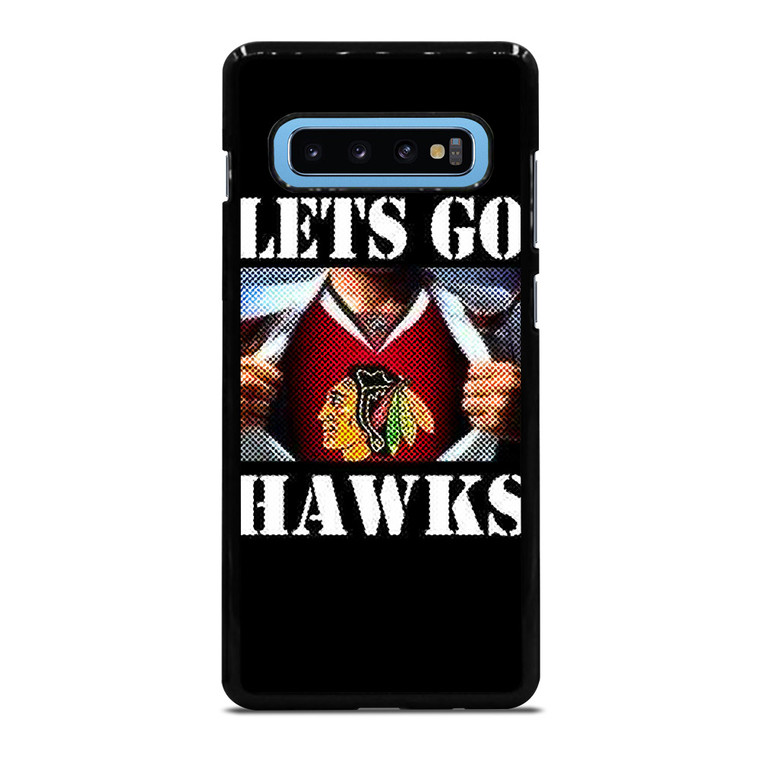CHICAGO BLACKHAWKS NHL HOCKEY FANS Samsung Galaxy S10 Plus Case Cover