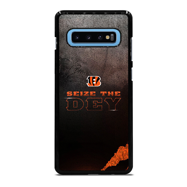 CINCINNATI BENGALS NFL FOOTBALL SEIZE THE DEY Samsung Galaxy S10 Plus Case Cover