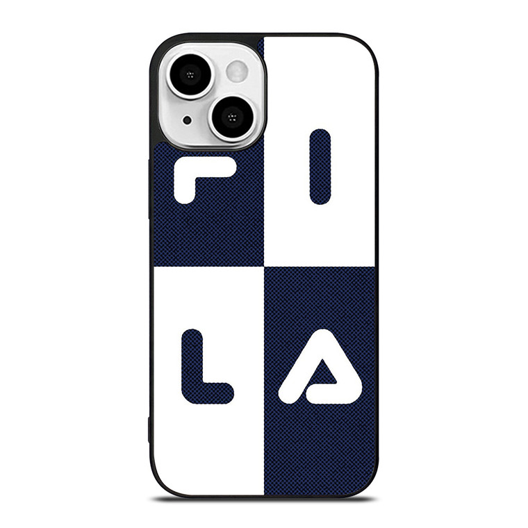 FILA SQUARE PATTERN iPhone 13 Mini Case Cover