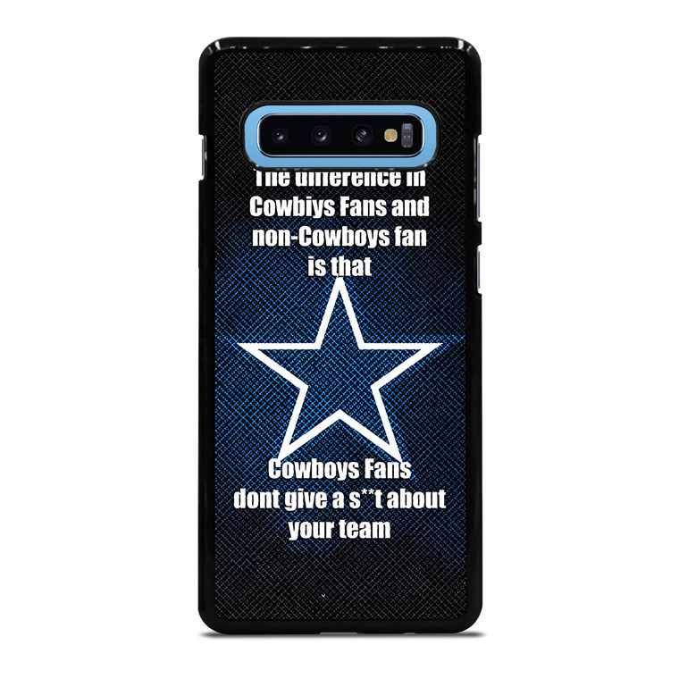 DALLAS COWBOYS FOOTBALL NFL MEMES Samsung Galaxy S10 Plus Case Cover