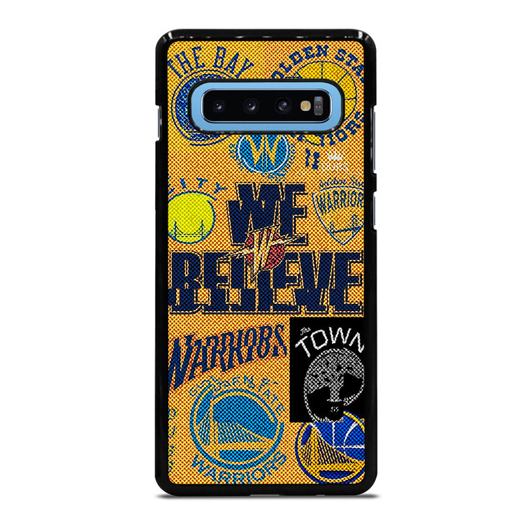 GOLDEN STATE WARRIORS NBA BASKETBALL COLLAGE Samsung Galaxy S10 Plus Case Cover