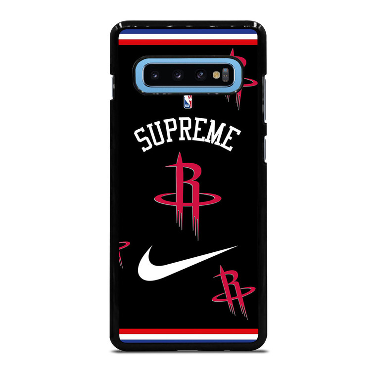HOUSTON ROCKETS NBA X SUPREME NIKE Samsung Galaxy S10 Plus Case Cover