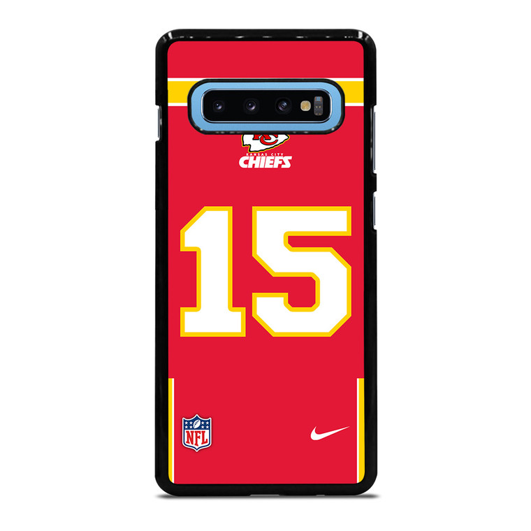 KANSAS CITY CHIEFS PATRICK MAHOMES 15 NFL NIKE Samsung Galaxy S10 Plus Case Cover