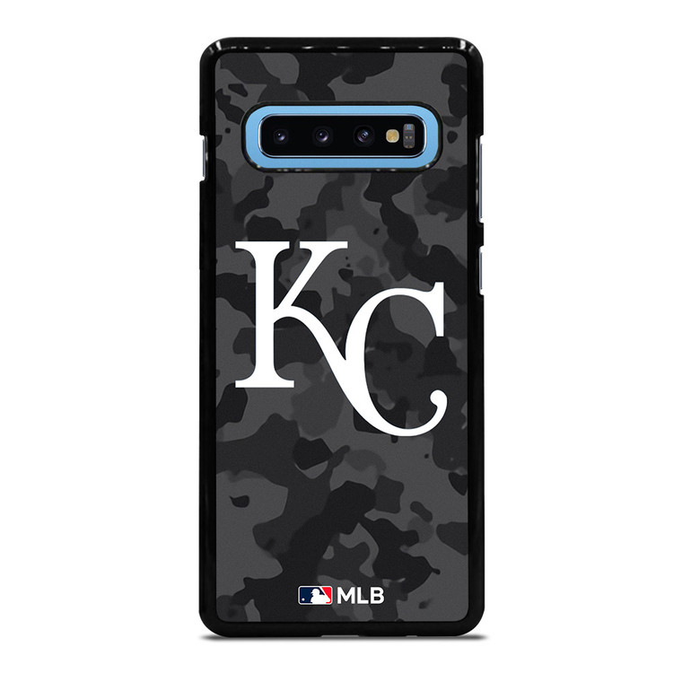 KANSAS CITY ROYALS BASEBALL BLACK CAMO Samsung Galaxy S10 Plus Case Cover