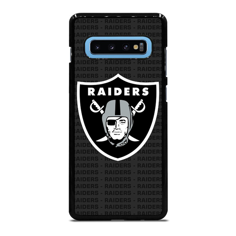LAS VEGAS RAIDERS FOOTBALL TEXT Samsung Galaxy S10 Plus Case Cover