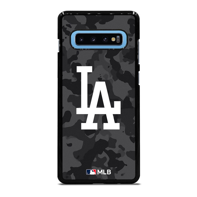 LOS ANGELES DODGERS BASEBALL BLACK CAMO Samsung Galaxy S10 Plus Case Cover