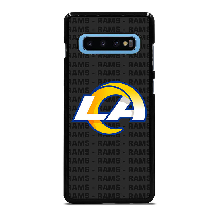 LOS ANGELES RAMS FOOTBALL TEXT Samsung Galaxy S10 Plus Case Cover