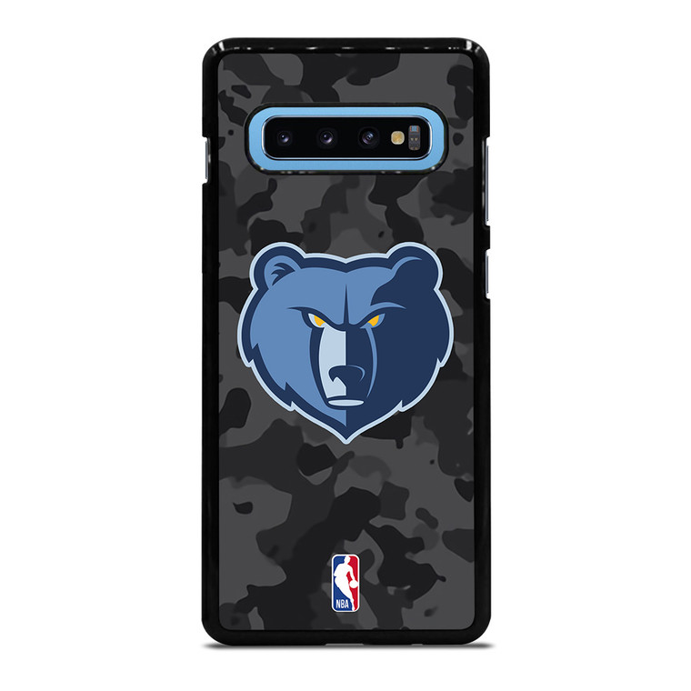 MEMPHIS GRIZZLIES BLACK CAMO Samsung Galaxy S10 Plus Case Cover
